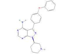 (R)-3-(4-Phenoxy phenyl)-1-(Piperidin-3-yl)-1H-pyrazolo [3,4-d]pyrimidin-4-amine
