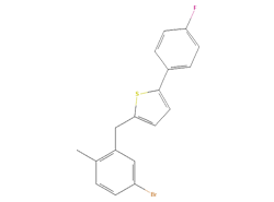 2-(5-Bromo-2-Methyl benzyl)-5-(4-fluoro phenyl) thiophene
