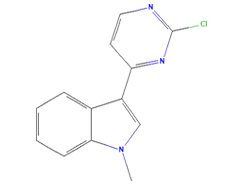3-(2-Chloropyrimidin-4-yl)1-methyl indole
