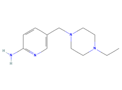 5-(4-ethylpiperazin-1-yl methyl) pyridin-2-yl amine
