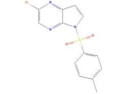 2-bromo-5-(p-tolylsulfonyl) pyrrolo[2,3-b] pyrazine
