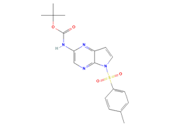 N-[5-[(4-methylphenyl)sulfonyl]-5H-pyrrolo[2,3- b]pyrazin-2-yl]-
