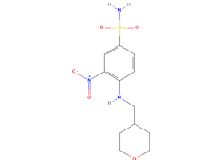 3-Nitro-4-((tetrahydro-2H-pyran-4yl) Methylamino) benzene sulfonamide

