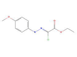 Chloro[(4-methoxy phenyl) hydrazono] acetic acid ethyl ester
