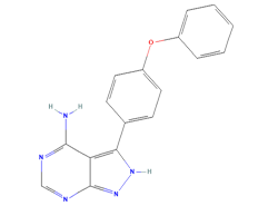 3-(4-Phenoxy Phenyl)-1H-pyrazole [3,4-d] pyrimidin-4-amine
