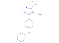 3-Amino-4-cyano-5-(4-phenoxy phenyl) pyrazole
