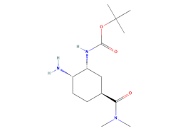 tert-Butyl [(1R,2S,5S)-2-Amino-5-[(dimethylamino) carbonyl] cyclohexyl] carbamate
