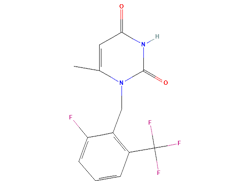 1-(2-Fluoro-6-(trifluoromethyl) benzyl)-6-methyl pyrimidine-2,4(1H,3H)-dione
