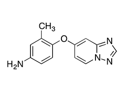 4-([1,2,4]triazolo[1,5-a]pyridin-7-yloxy)-3-methyl aniline